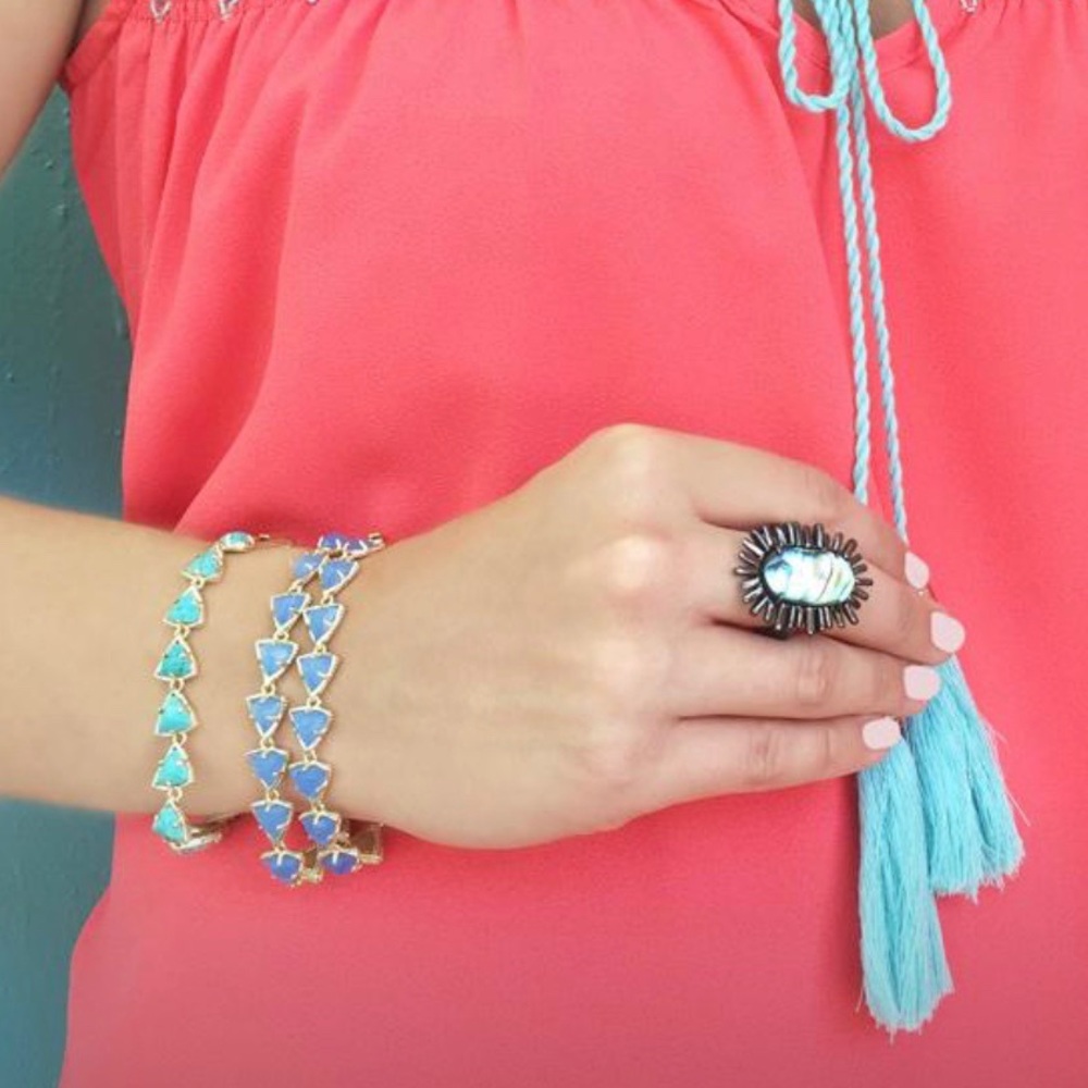 Kendra Scott Ripley Turquoise Bracelet